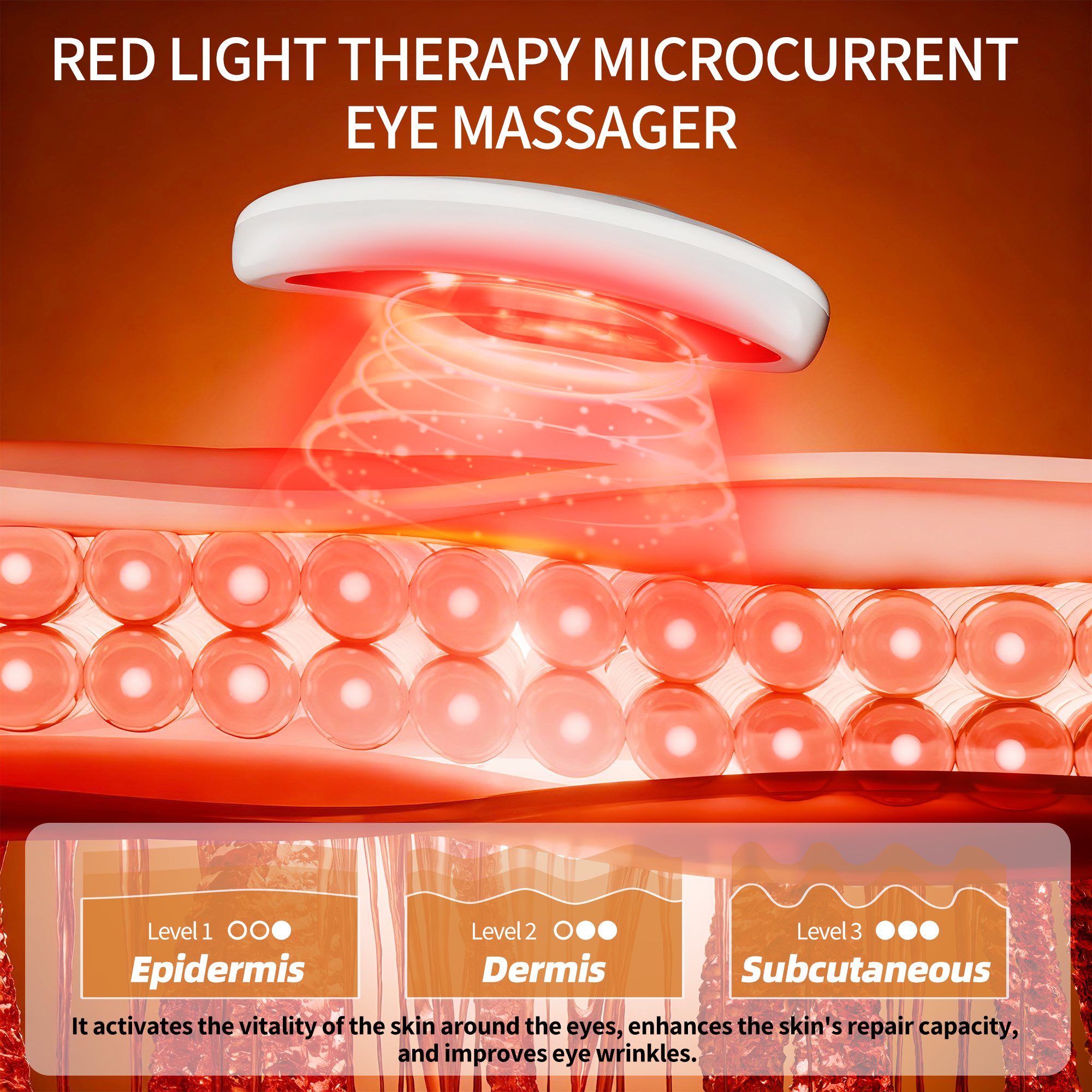 Massage Eye Beauty Device Remove Eye Wrinkles Bags Dark Circle